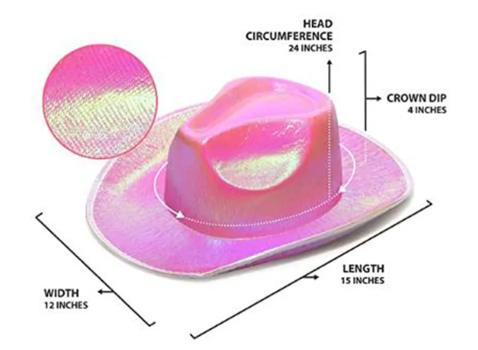 Cowboy Hat - Pink